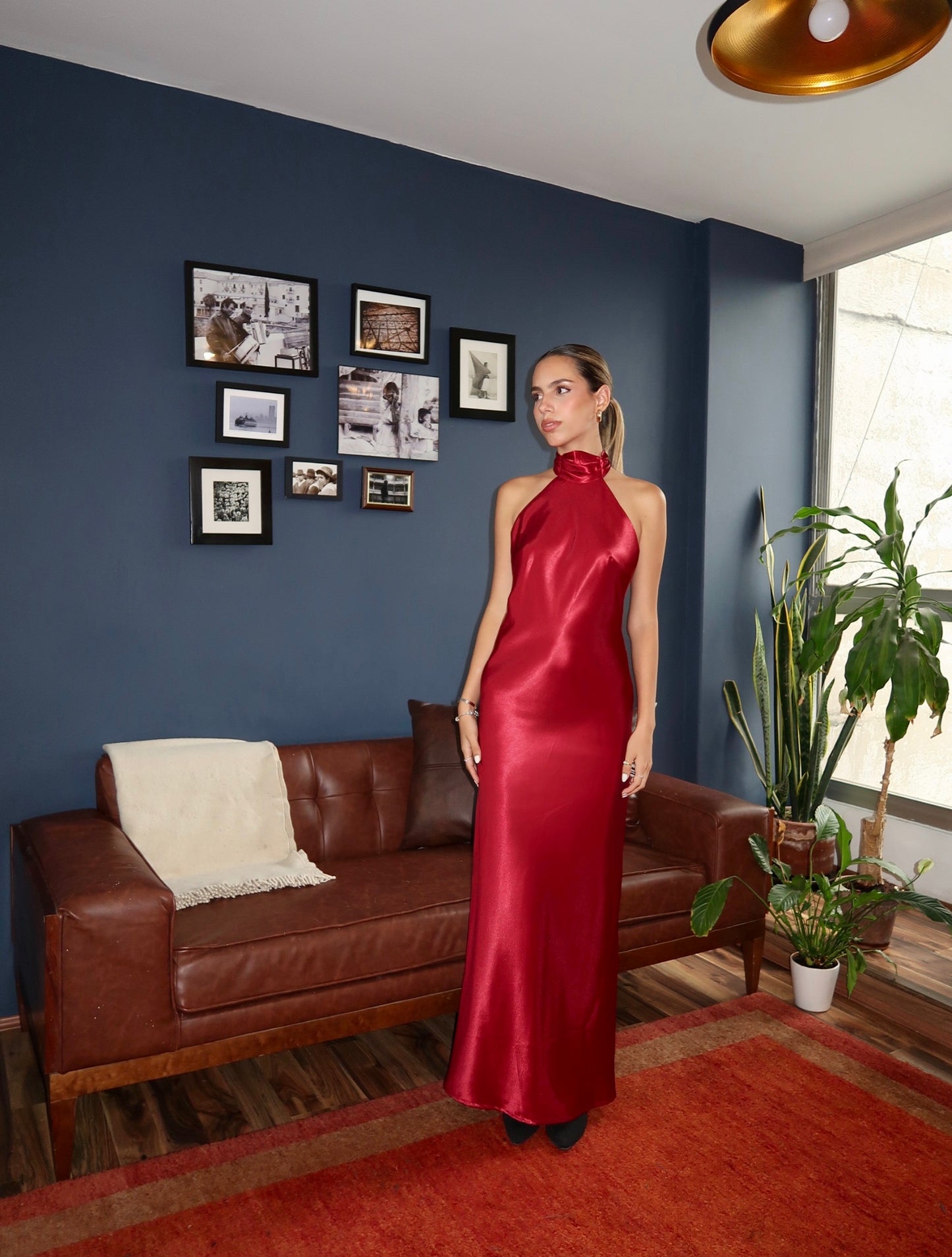 Hortensia largo tinto