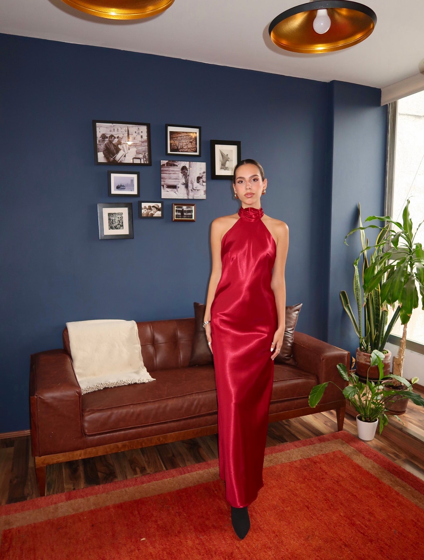 Hortensia largo tinto