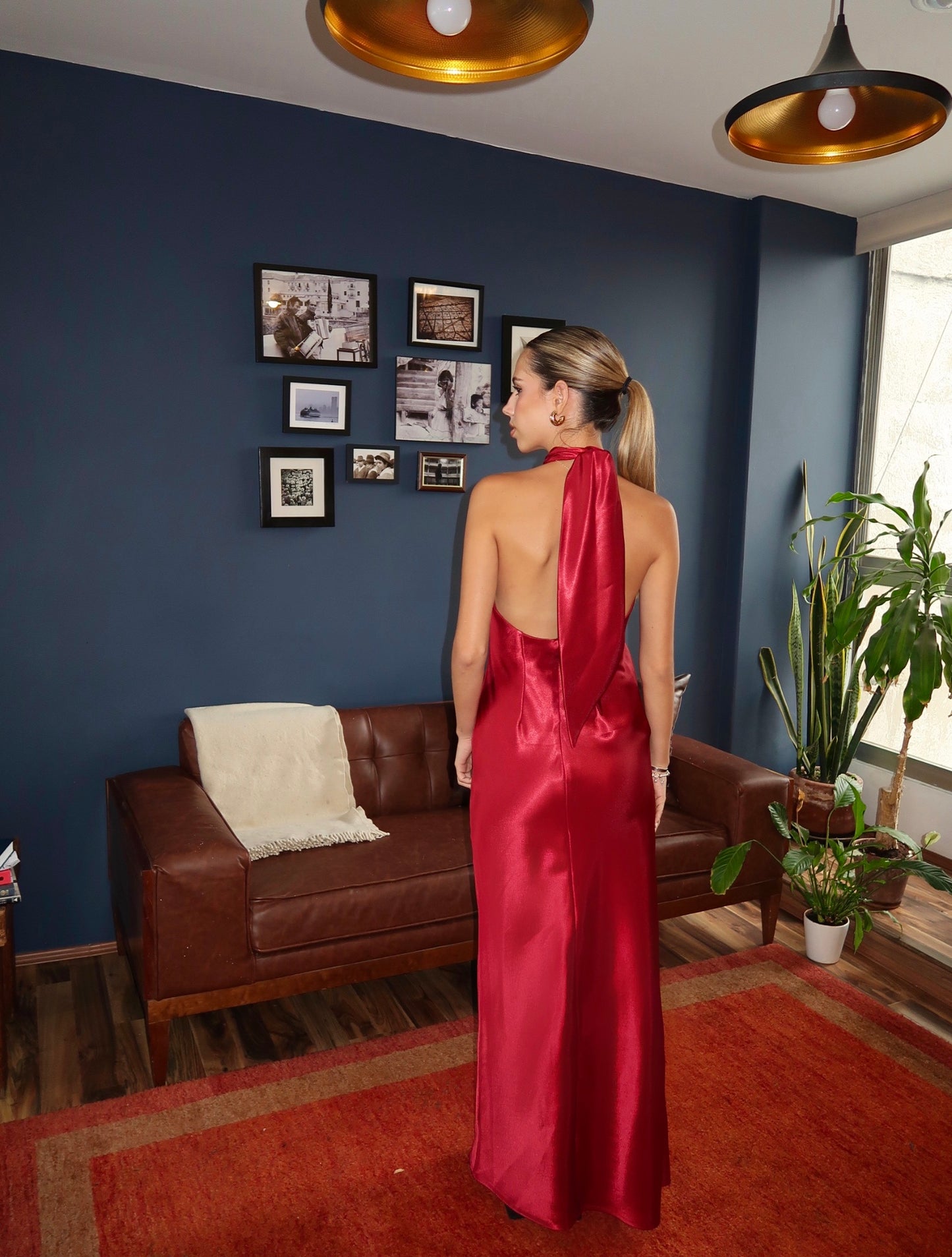 Hortensia largo tinto